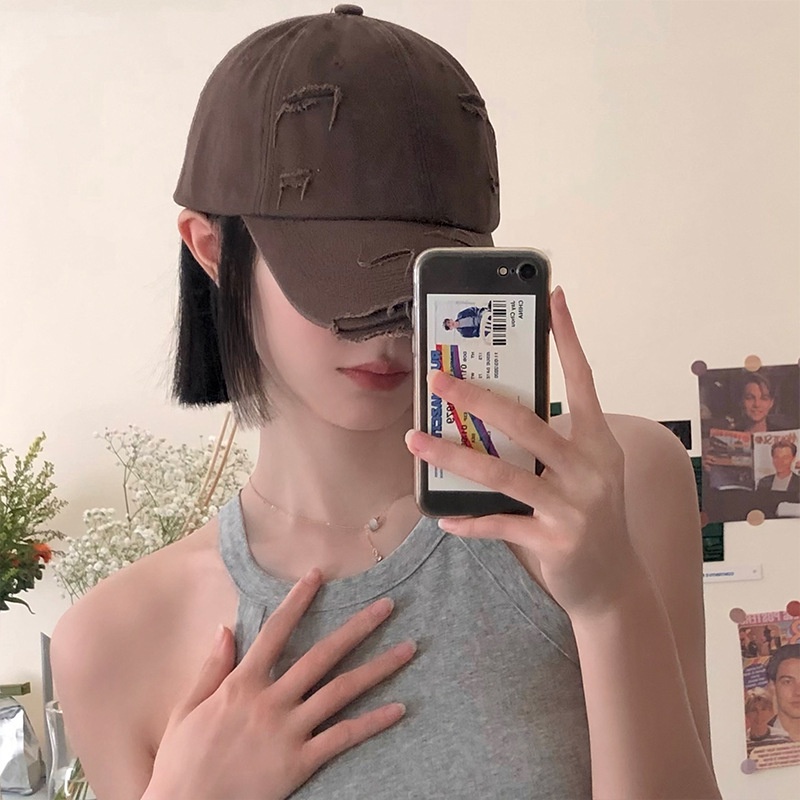Mũ Lưỡi Trai Mềm Mại Phong Cách Nhật Bản Thời Trang Xuân Hè Cho Nữ