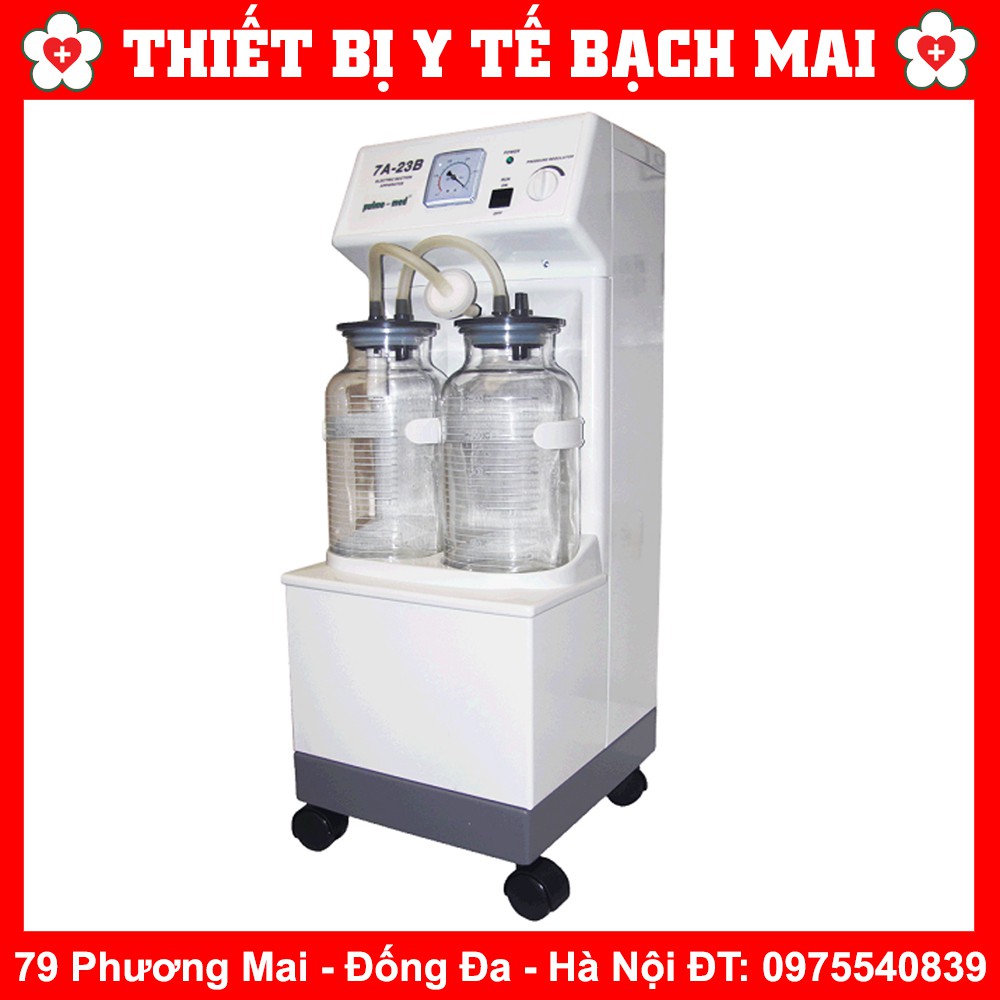 Máy Hút Dịch 2 Bình Yuwell 7A-23B [40L/phut]