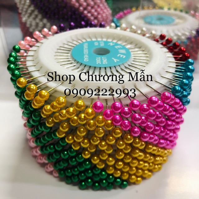10 Vĩ Kim Chuỗi Tròn Loại Tốt [Đủ Màu] Giá Sỉ