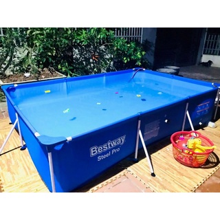 (Chính Hãng)Bể Bơi Khung Kim Loại 3m x 2m x 66cm Bẻ Bơi Nhập Khẩu Chính Hãng Bestway 56401