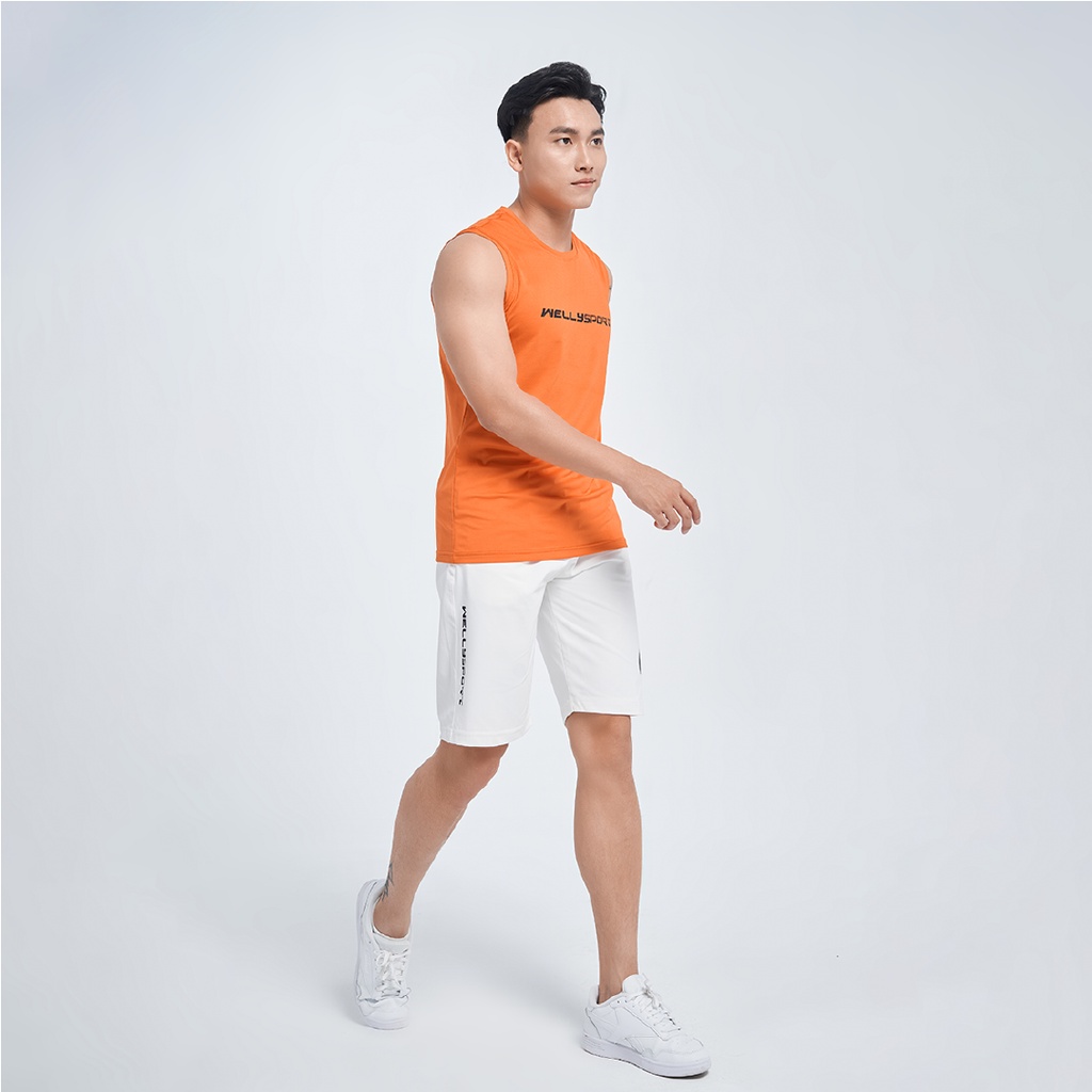 Quần short thể thao nam Welly Sport, co giãn 4 chiều thấm hút mồ hôi tốt, 3 màu thời trang mã QDN015