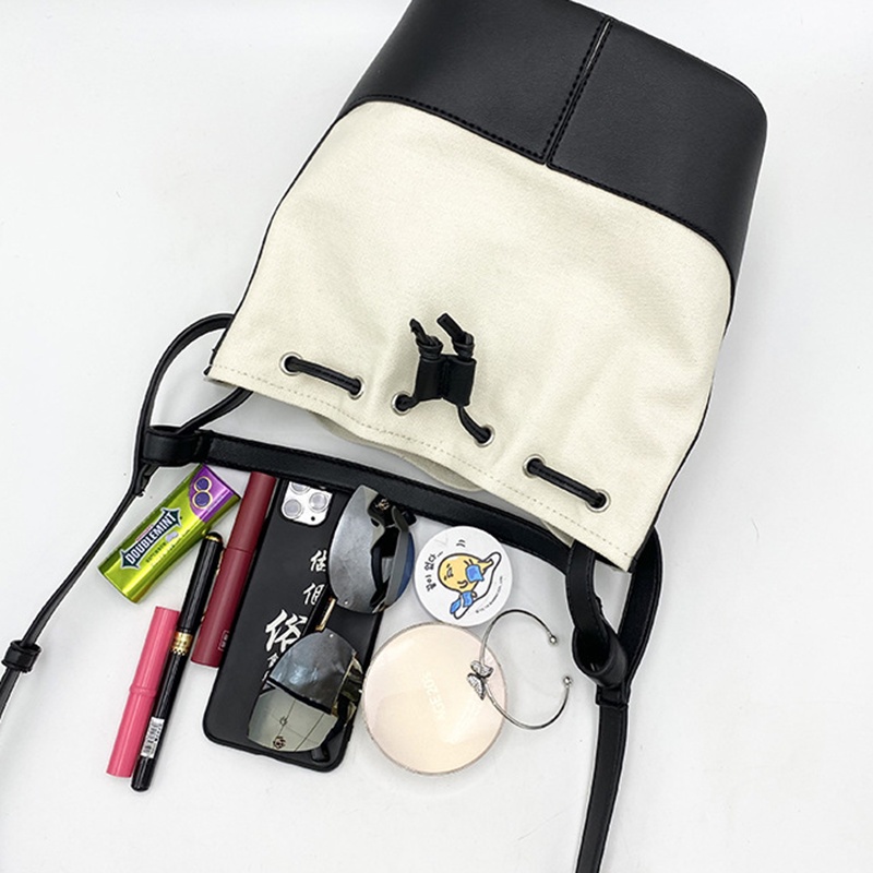 Túi xô IELGY đeo chéo vai phong cách thành thị Hàn Quốc đơn giản cho nữ