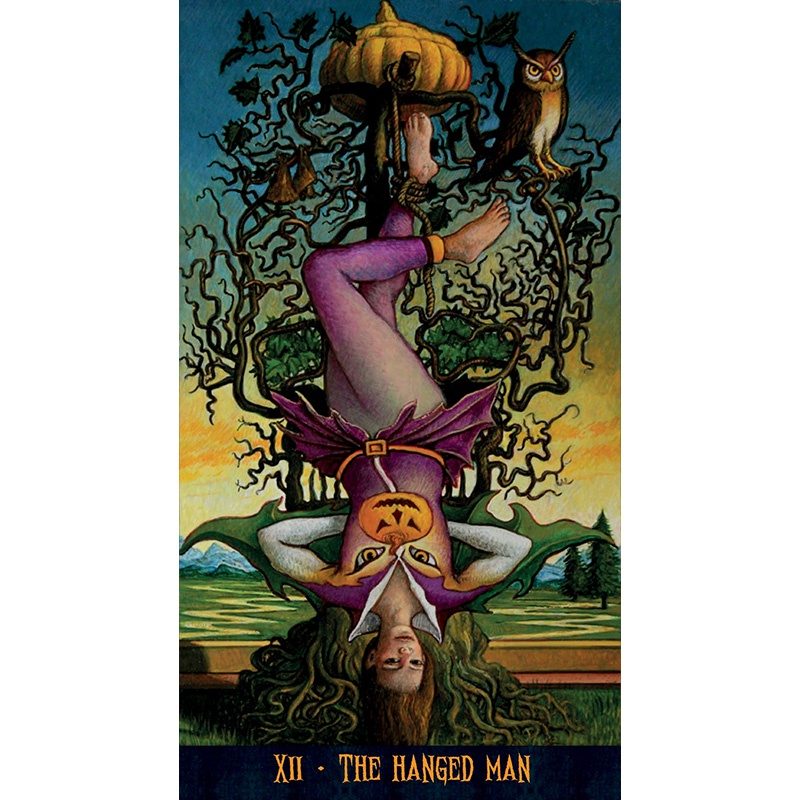 Bộ Bài Jack-O'-Lantern Tarot (Jack O' Lantern Tarot) (Mystic House Tarot Shop) - Bài Gốc Authentic Chính Hãng 100%