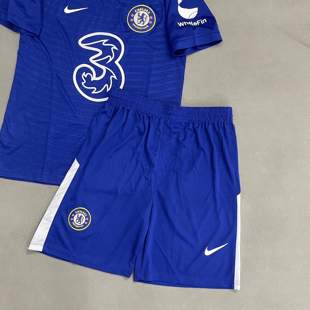 Bộ quần áo đá banh Chelsea Xanh sân nhà FLG 2023