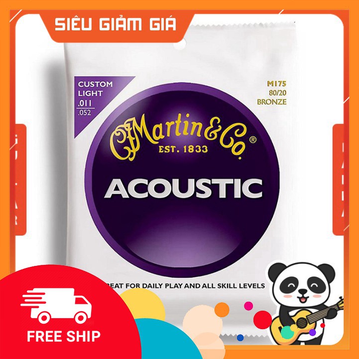 Dây đàn guitar Acoustic Martin & Co M175 (Martin M175) [Size 11] - Dòng Chuyên Nghiệp