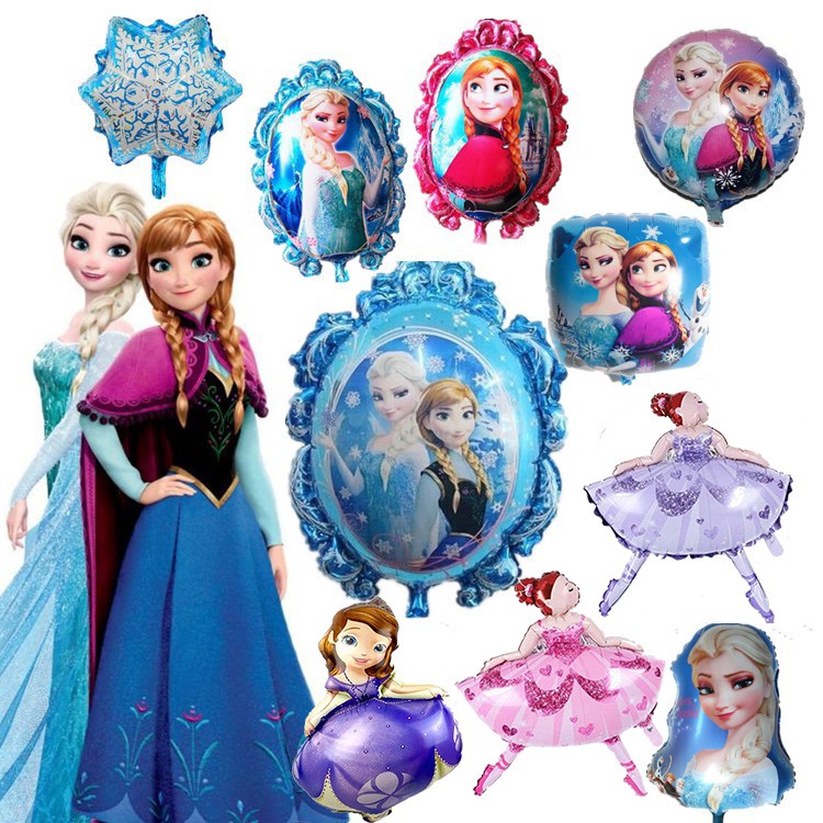 Bóng hình công chúa các loại Elsa, Anna, Sofia, Bale