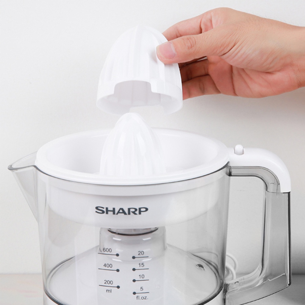 Máy Vắt Cam Sharp Công suất 25-40W, Dung Tích 0.6-1.5 Lít – Phân Phối Chính Hãng – Bảo Hành 12 Tháng Toàn Quốc