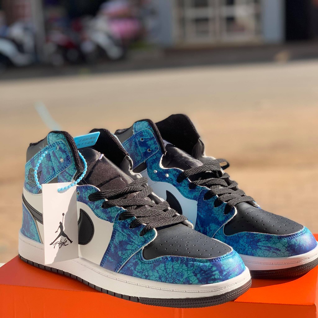 [Mã FAGREEN245 giảm 10% tối đa 30K đơn 99K] ( HÌNH THẬT ) Giày Sneakers JD 1 cổ cao Tea Dye - Gin Store (Gin Store V) | BigBuy360 - bigbuy360.vn