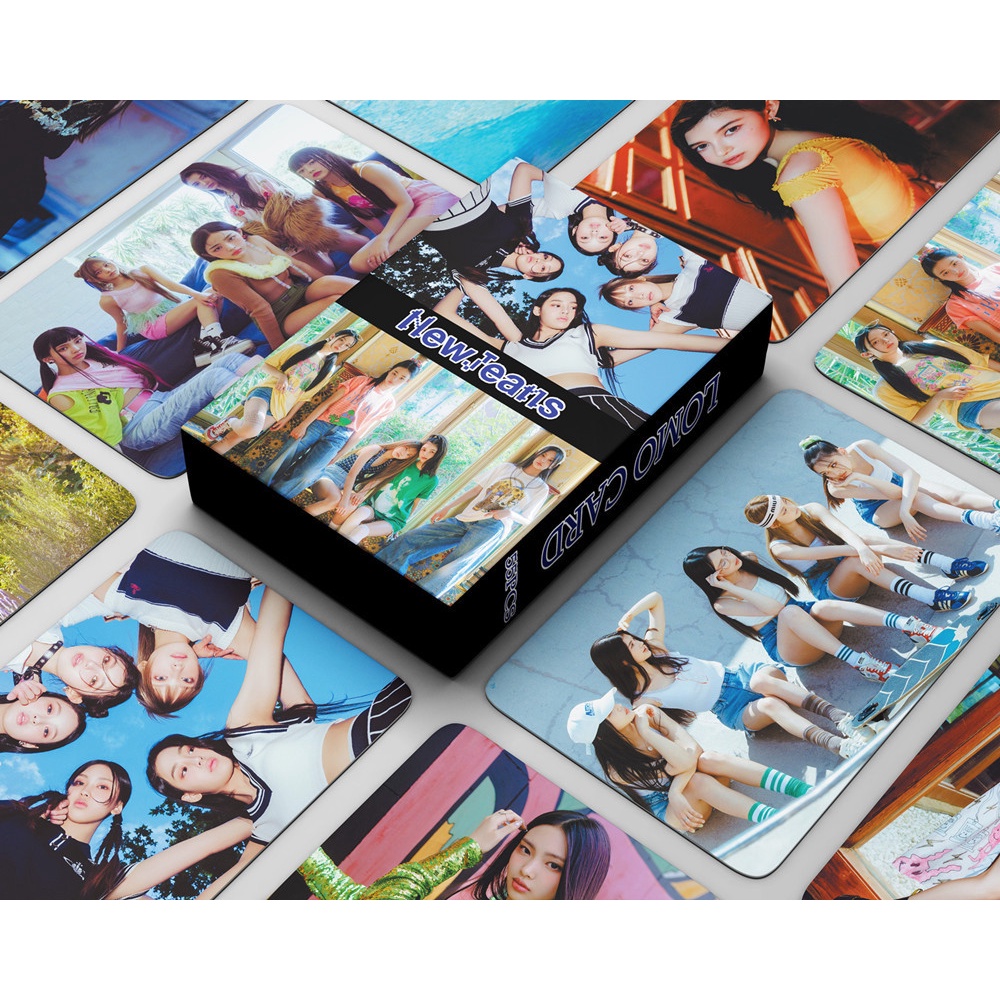 Set 55 Tấm Thẻ Ảnh Lomo Các Thành Viên Nhóm Nhạc Kpop Newjens