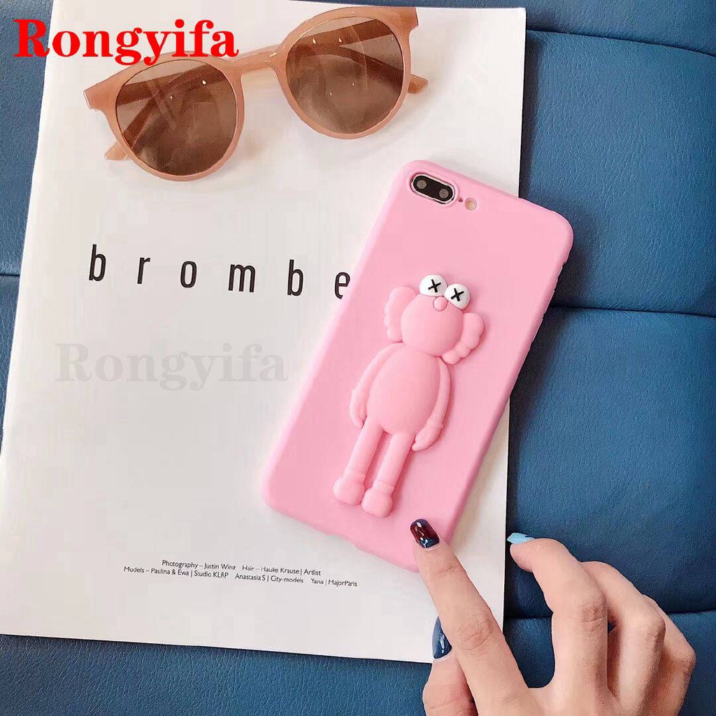 Ốp điện thoại TPU hoạ tiết Minnie Kaws hoạt hình dành cho Samsung Galaxy A9 A7 A7 A6+ Plus A6 2018 A5 2017 2016 | BigBuy360 - bigbuy360.vn