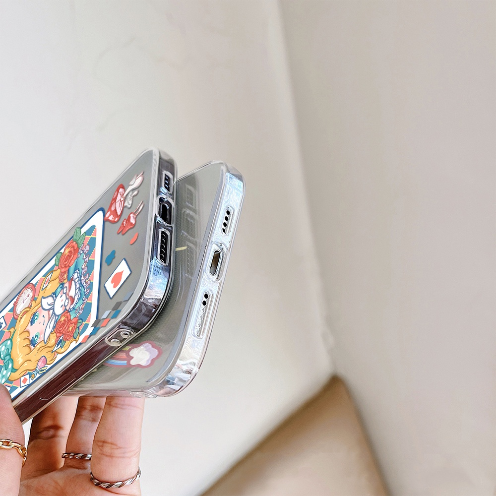 Ốp Điện Thoại Tpu Mềm Chống Sốc in Hình Công Chúa Disney Cho iPhone 11 12 13 pro max XS X XR XSMax 7 8 6 6s plus 5 4 SE 2020