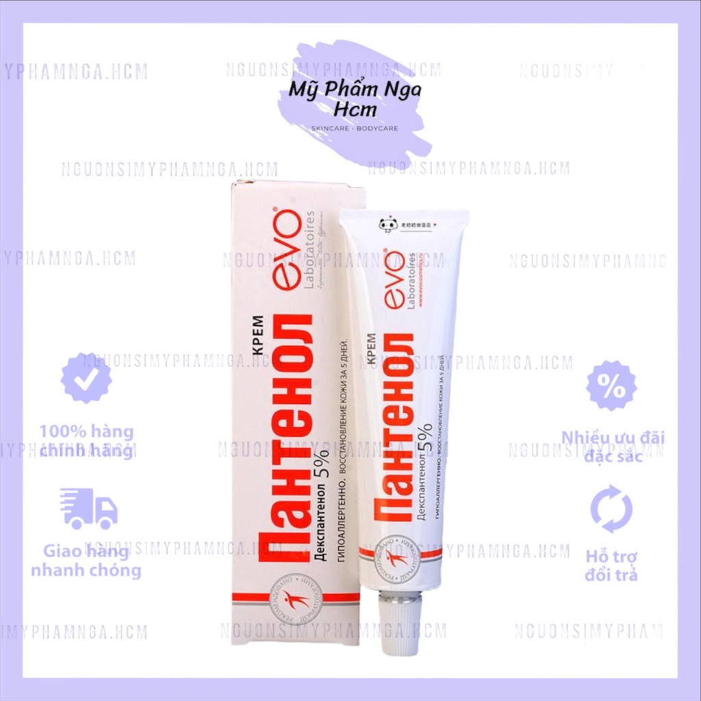 Kem bỏng Nga - Kem bôi vết bỏng Nga Evo Panthenol