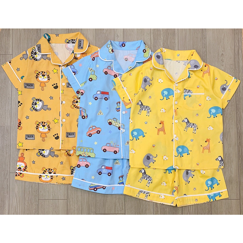 BỘ PJ COTTON CHO BÉ [HÀNG SALE KHÔNG ĐỔI/TRẢ]