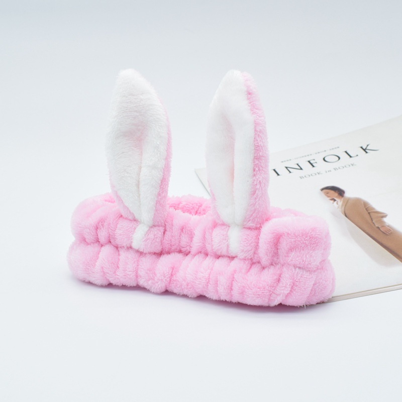 Băng Đô Tuban, Bờm Rửa Mặt Tai Thỏ 3D Mới Hót Trend Xu Hướng