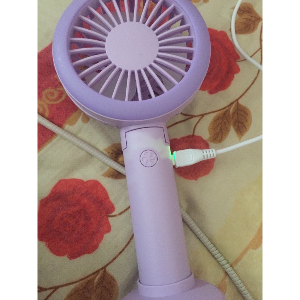 [TẶNG 2 PIN DỰ PHÒNG] Quạt cầm tay mini - quạt để bàn PHÁT SÁNG CHÍNH HÃNG iMeBoBo | BigBuy360 - bigbuy360.vn