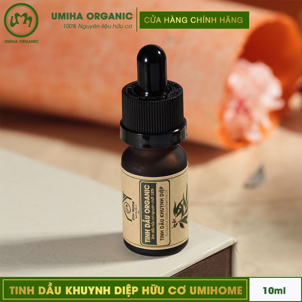 Tinh dầu Khuynh Diệp hữu cơ UMIHA nguyên chất | Eucalyptus Essential Oil 100% Organic 10ml