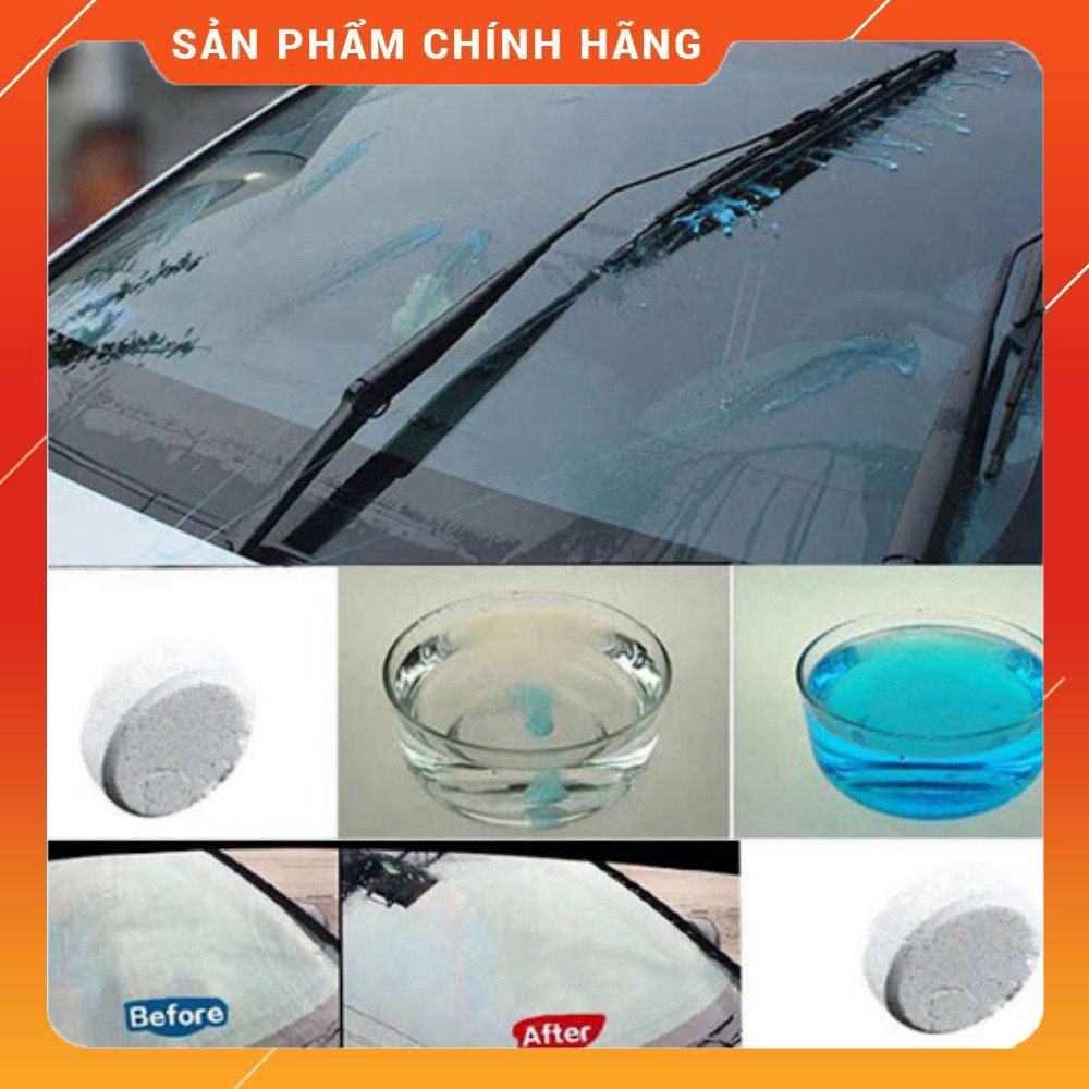 [CHÍNH HÃNG] Combo 10 Viên Sủi Rửa Kính Cho Xe Hơi Ô Tô Siêu Rẻ Hàng Cao Cấp