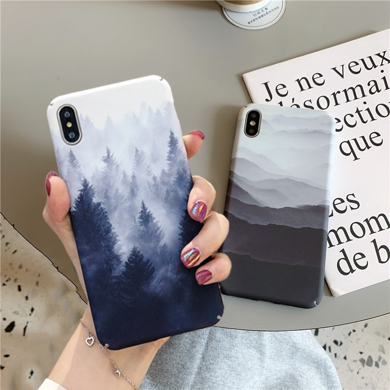 Ốp lưng iphone phong cảnh cứng 5/5s/6/6plus/6s/6splus/7/7plus/8/8plus/x/xr/xs/11/12/pro/max/plus/promax - Awifi Case K4 | BigBuy360 - bigbuy360.vn