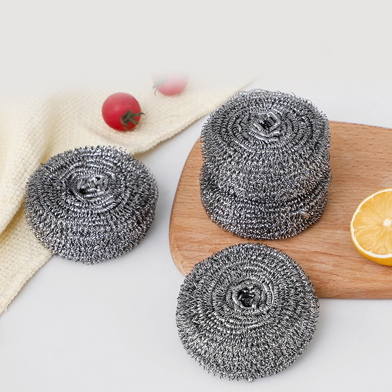 Cọ Xoong Nồi Bùi Nhùi Cước Sắt Thép, Đồ Chà Nồi Sạch Bóng Siêu Rẻ