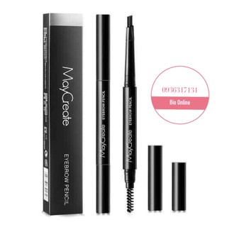 Chì kẻ mày 2 đầu Maycreate nội địa Trung