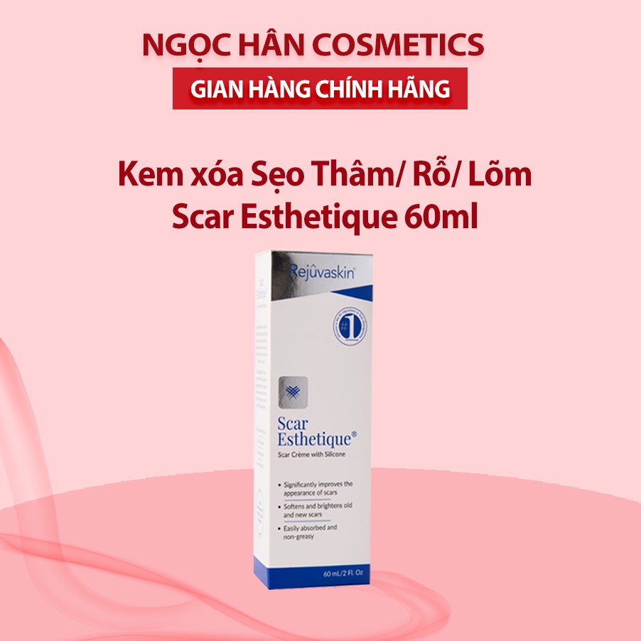 Kem xóa Sẹo Thâm, lấp đầy Sẹo Rỗ, Sẹo Lõm Scar Esthetique 60ml của Rejuvaskin