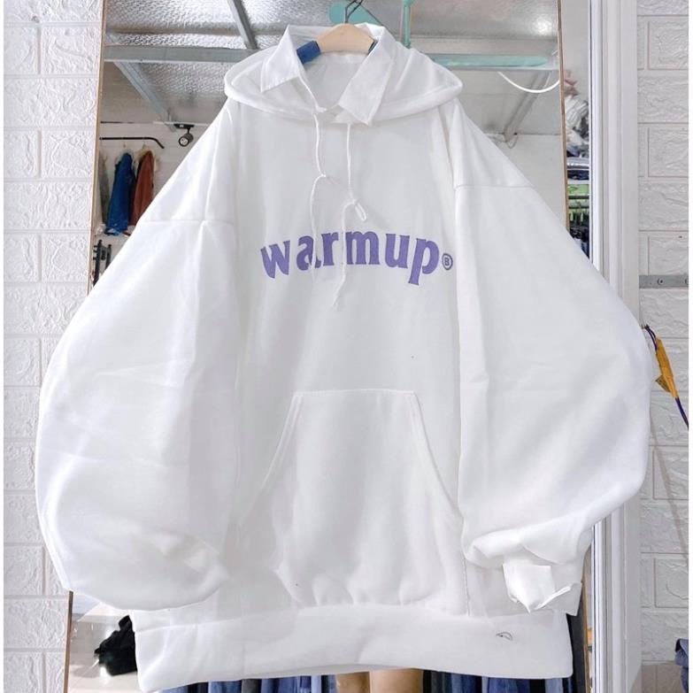 Áo Hoodie Nỉ Warmup, Áo thu dong