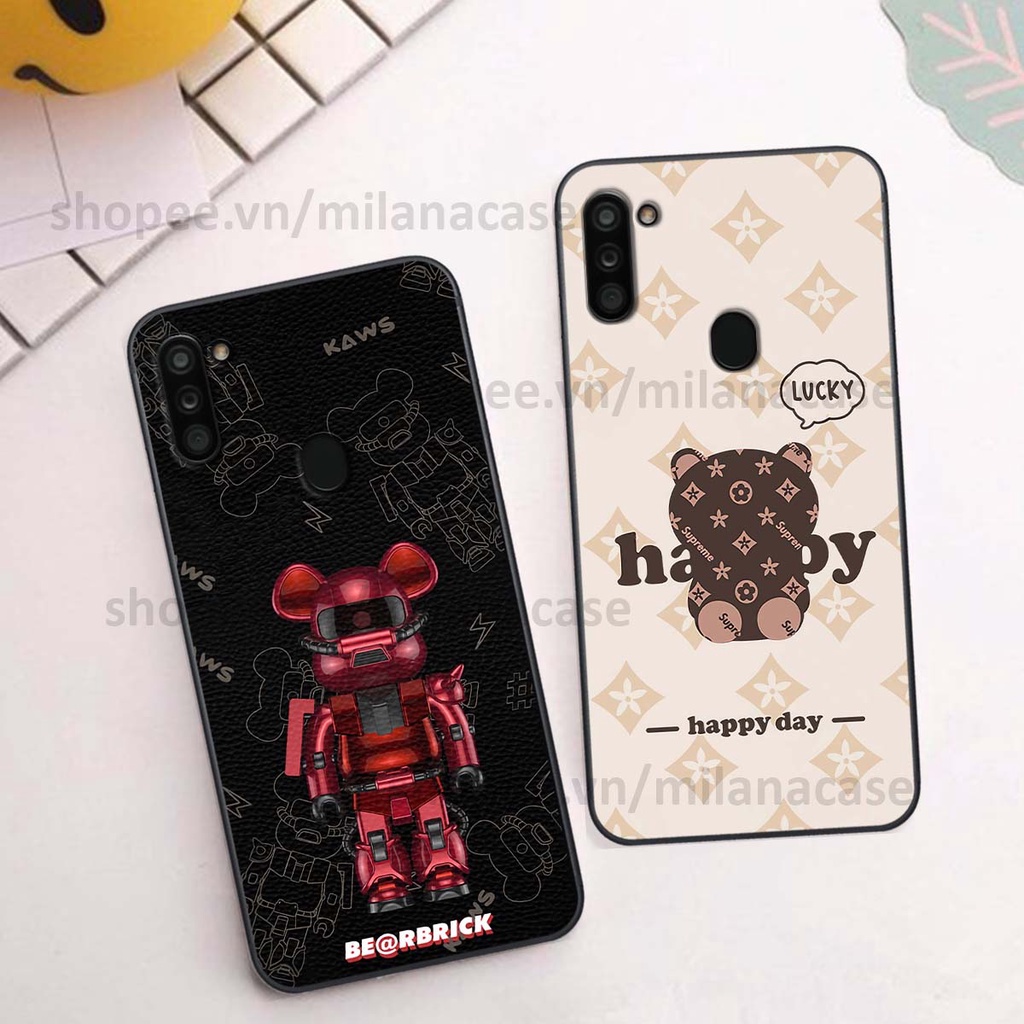 Ốp Samsung A11 / M11 gấu be@rBrick gấu Teddy Kaws siêu đẹp, phong cách, cá tính