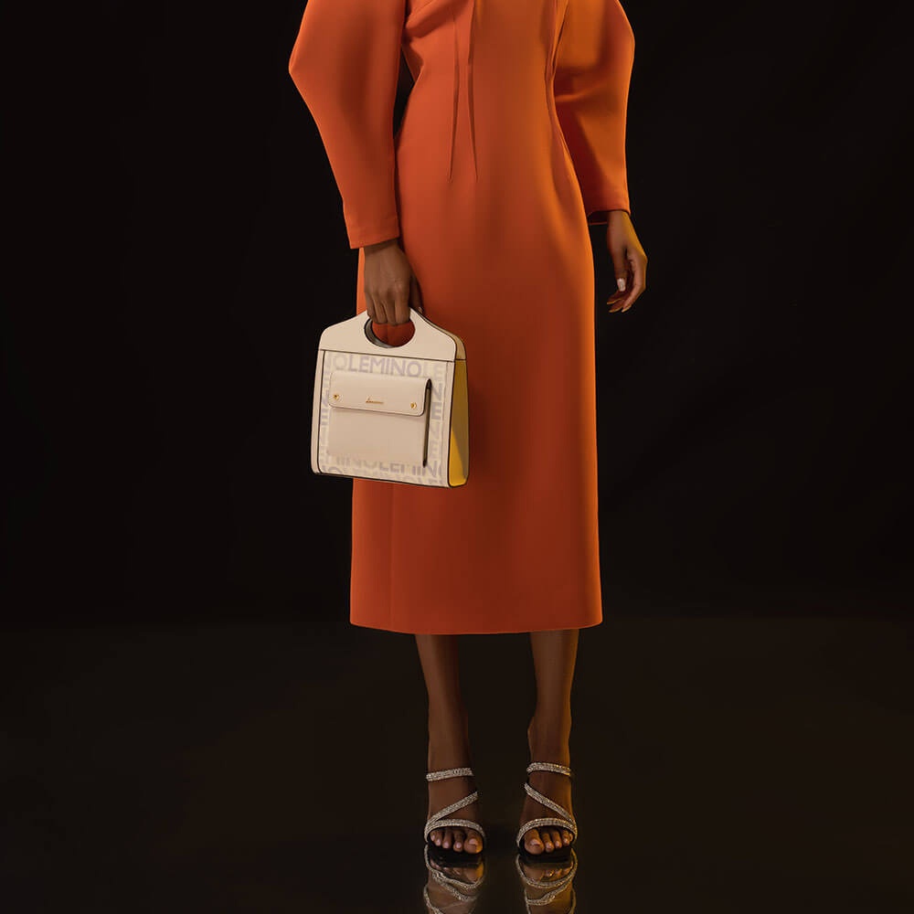 Túi Xách Nữ Tote LEMINO Chất Da Canvas Kiểu Dáng Mới Lạ Phối Da Nhẹ Nhàng Sang Trọng LE25046