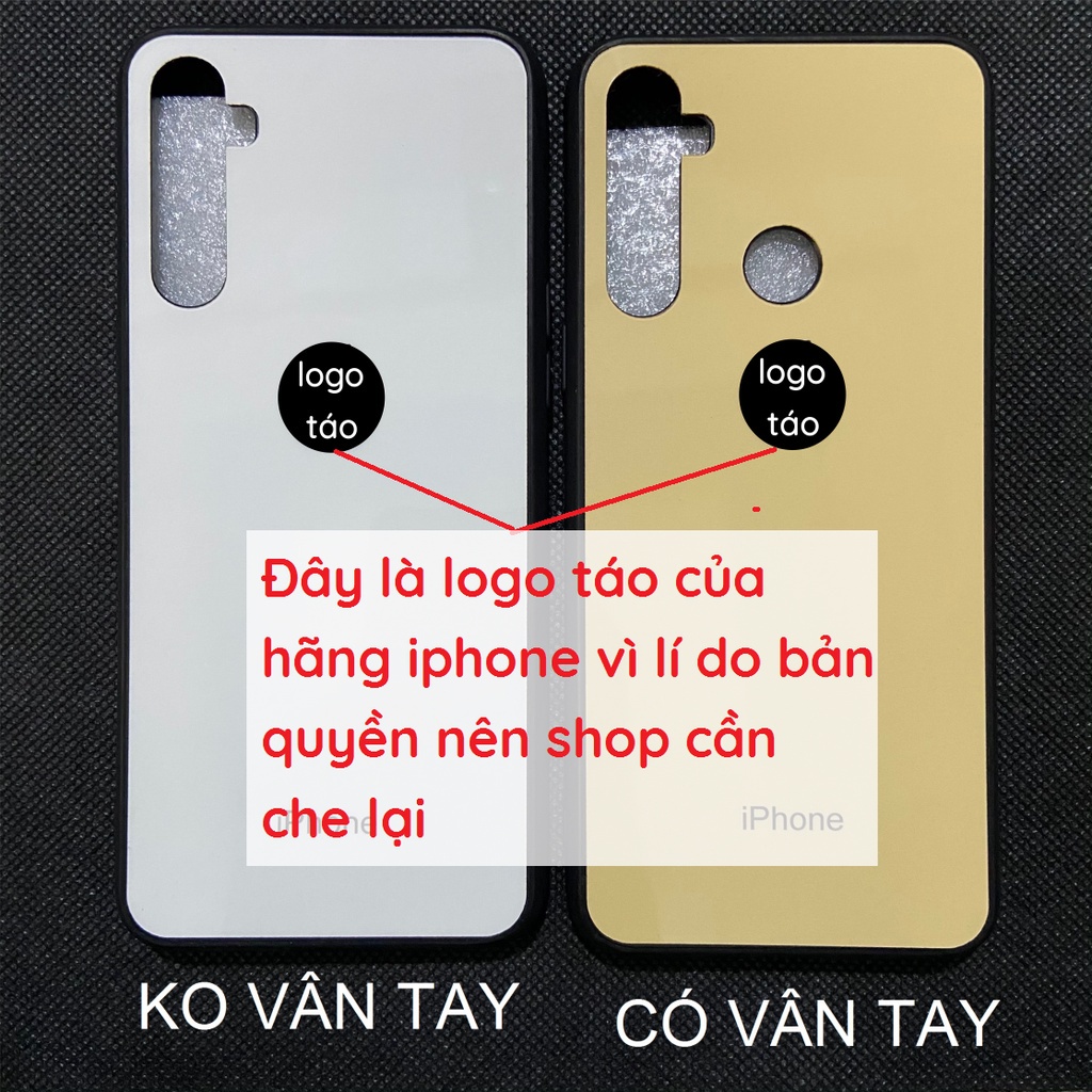Ốp lưng Realme 5 / 5i / 5s / 5 pro mặt lưng ép kính chống bể