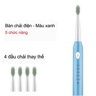 Bàn chải điện 5 chế độ tiện dụng