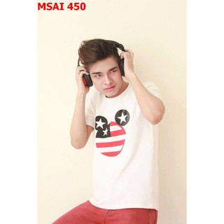Áo thun nam cờ mỹ 450