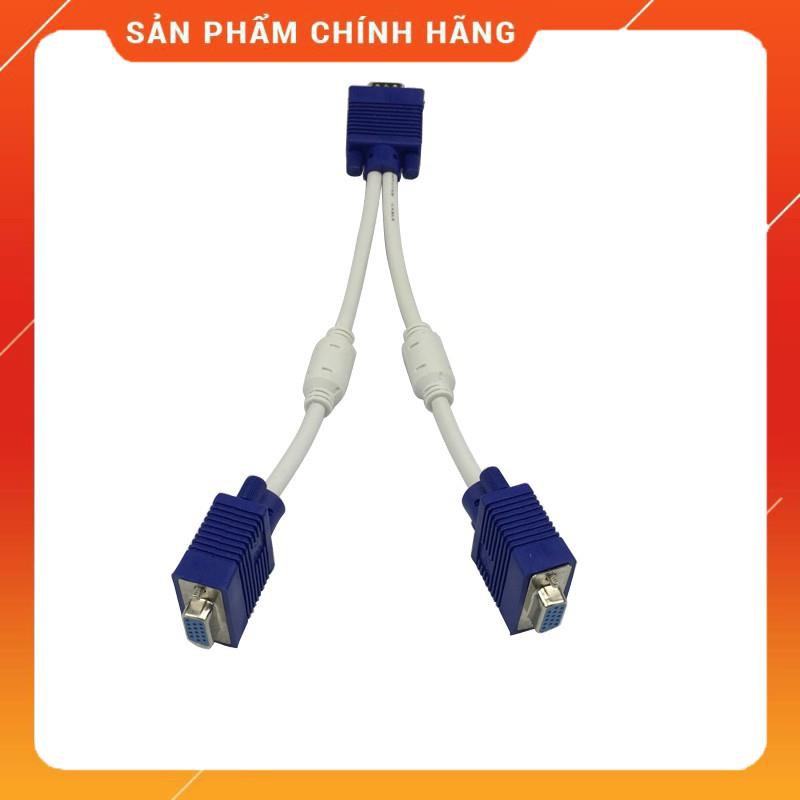 (Có sẵn) Cáp chia VGA 1 ra 2 _Siêu rẻ