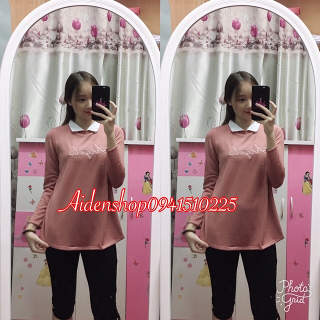 Áo bầu thu đông công sở