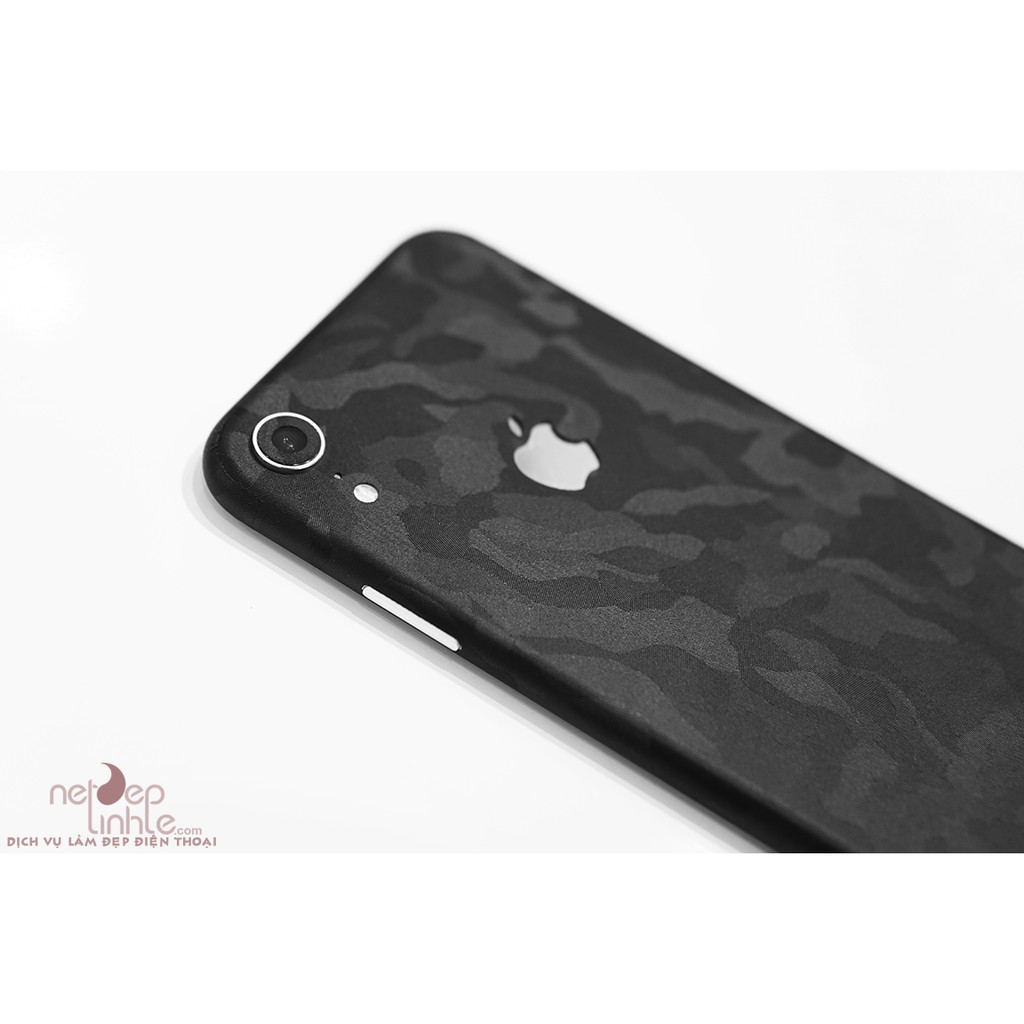 IPhone XR dán Film 3M vân Camo đen F3