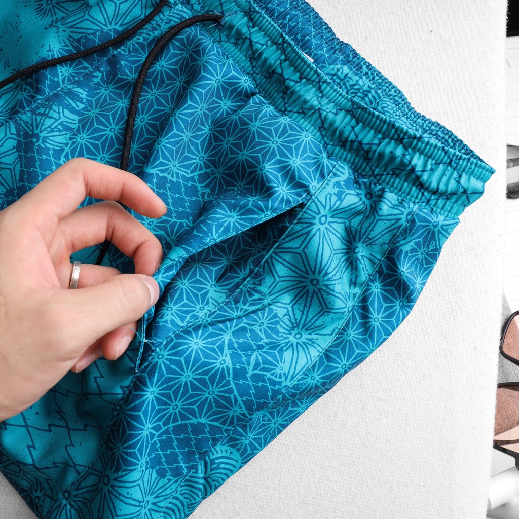 [12 MÀU] Quần short đi biển/ quần bơi 2 lớp form trên gối, lên ảnh bao đẹp 8975
