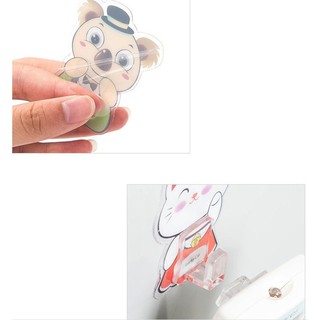 Móc Treo Remote Dán Tường Hình Thú Dễ Thương