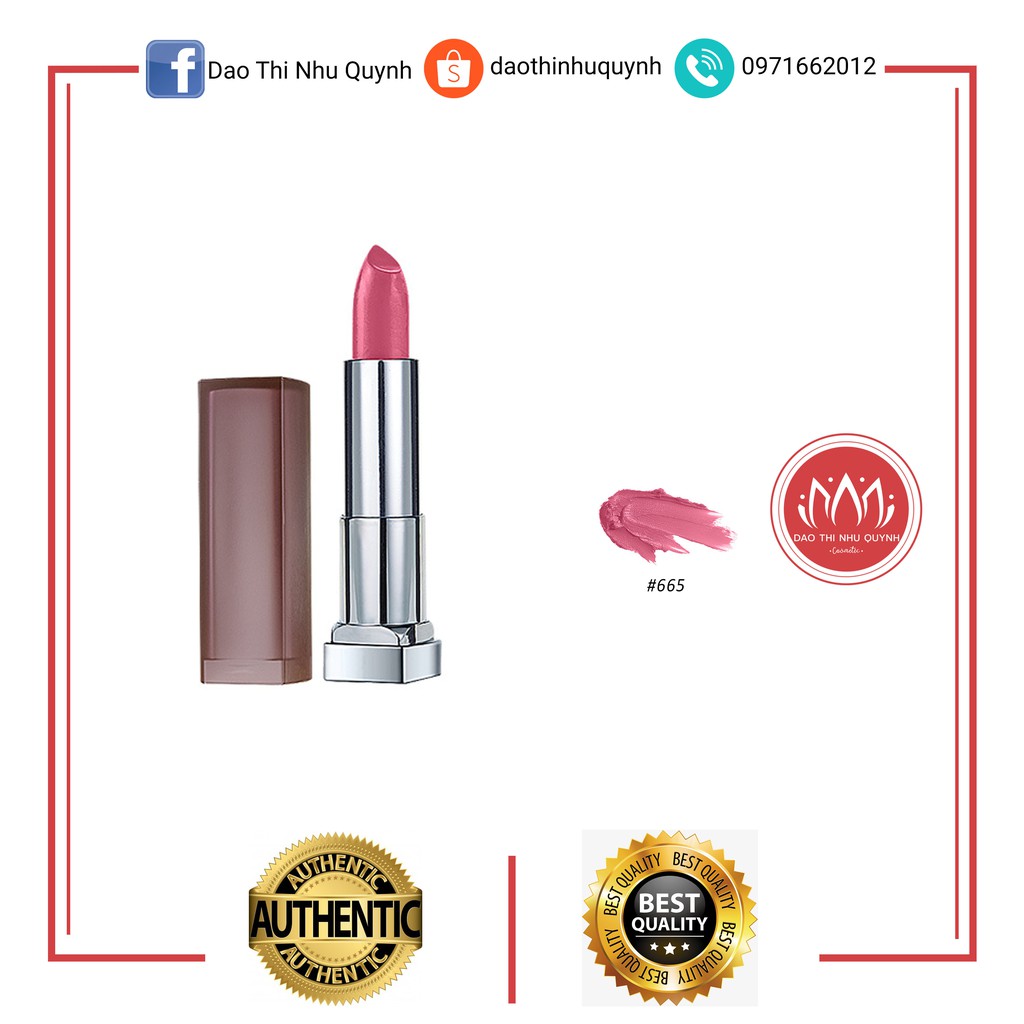 Son Maybelline Creamy Matte | Thế Giới Skin Care