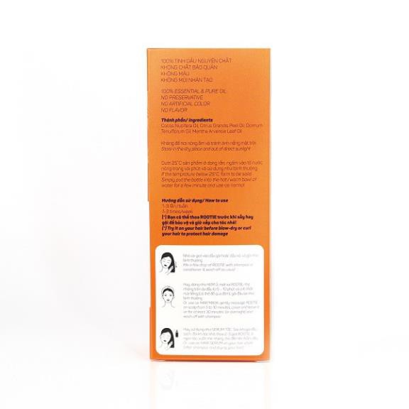 DẦU DƯỠNG TÓC ROOTIE SENSE PLUS THIÊN NHIÊN PHỤC HỒI HƯ TỔN 50 ML (MP7233)