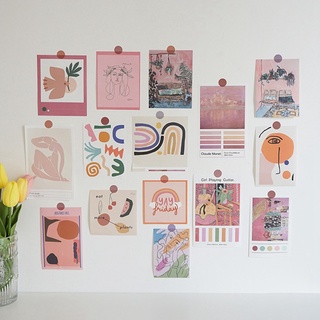 Giấy Dán Tường Trang Trí Phòng Phong Cách Vintage Thẻ