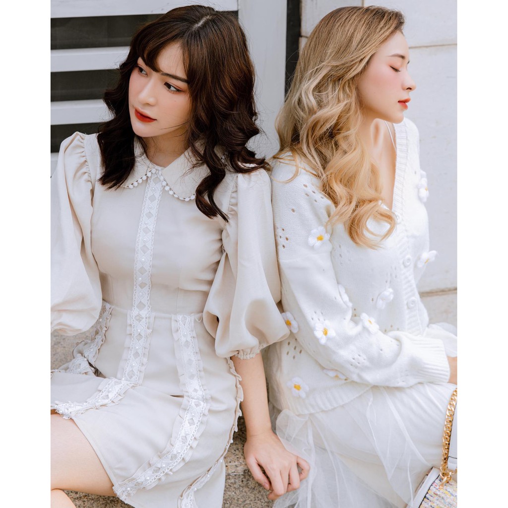 ĐẦM THIẾT KẾ PHỐI REN ( NAOMI DRESS ) | BigBuy360 - bigbuy360.vn