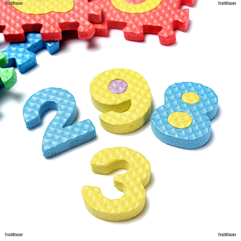 Set 36 Miếng Xốp Lắp Ráp Bảng Chữ Cái / Số Cho Bé