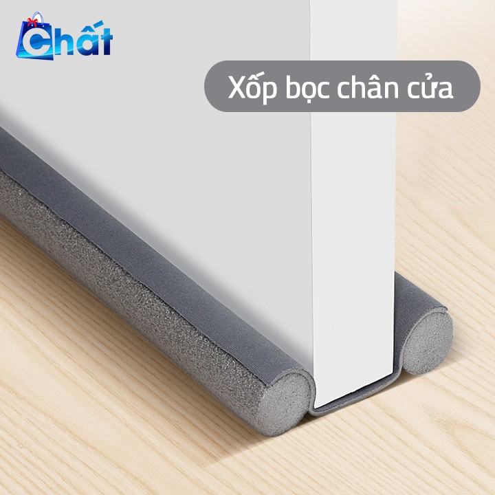 Miếng xốp bọc chân cửa chắn gió chống bụi, ngăn tiếng ồn, ngăn côn trùng