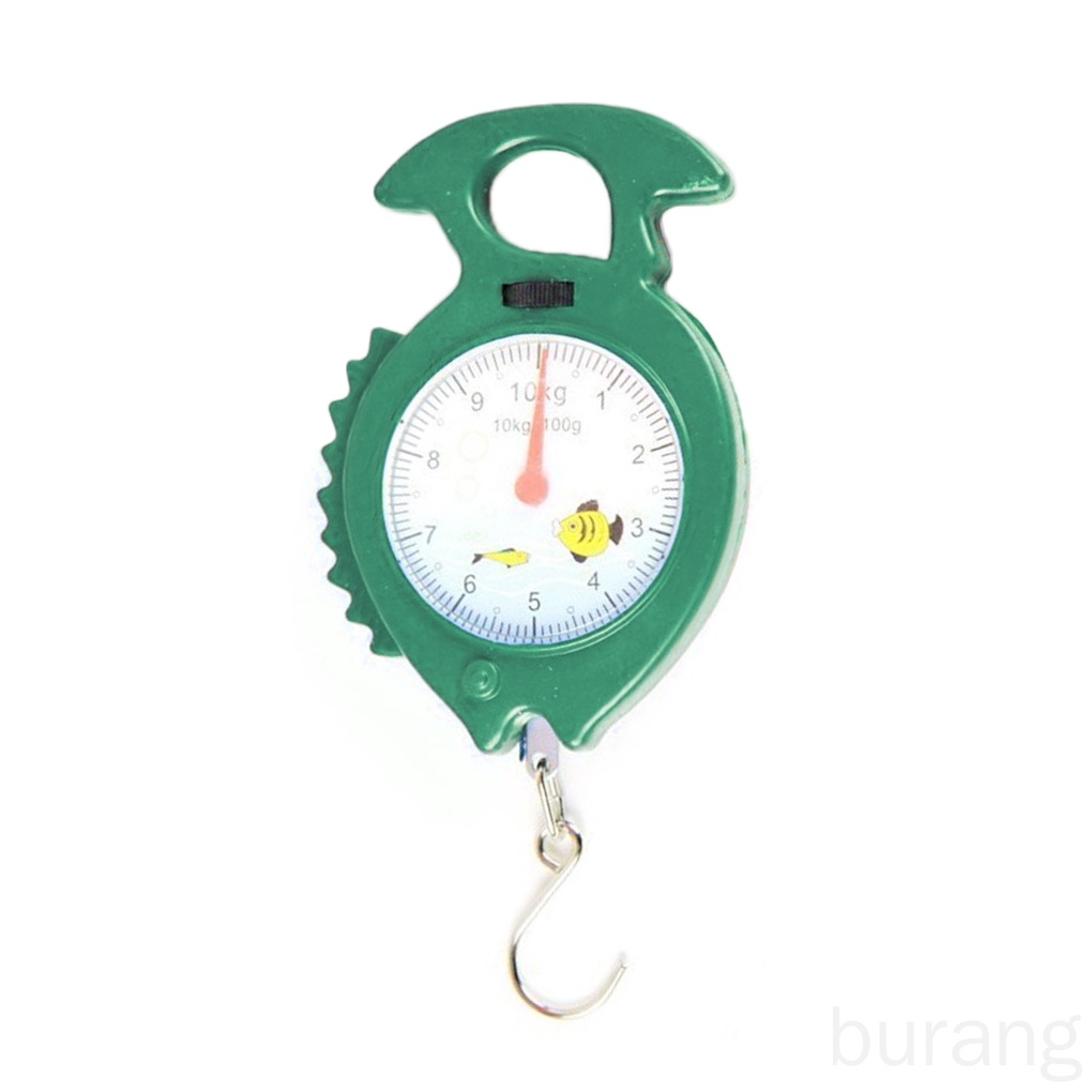 Cân hành lý cầm tay hình cá với tải trọng 10kg mạnh mẽ màu sắc ngẫu nhiên