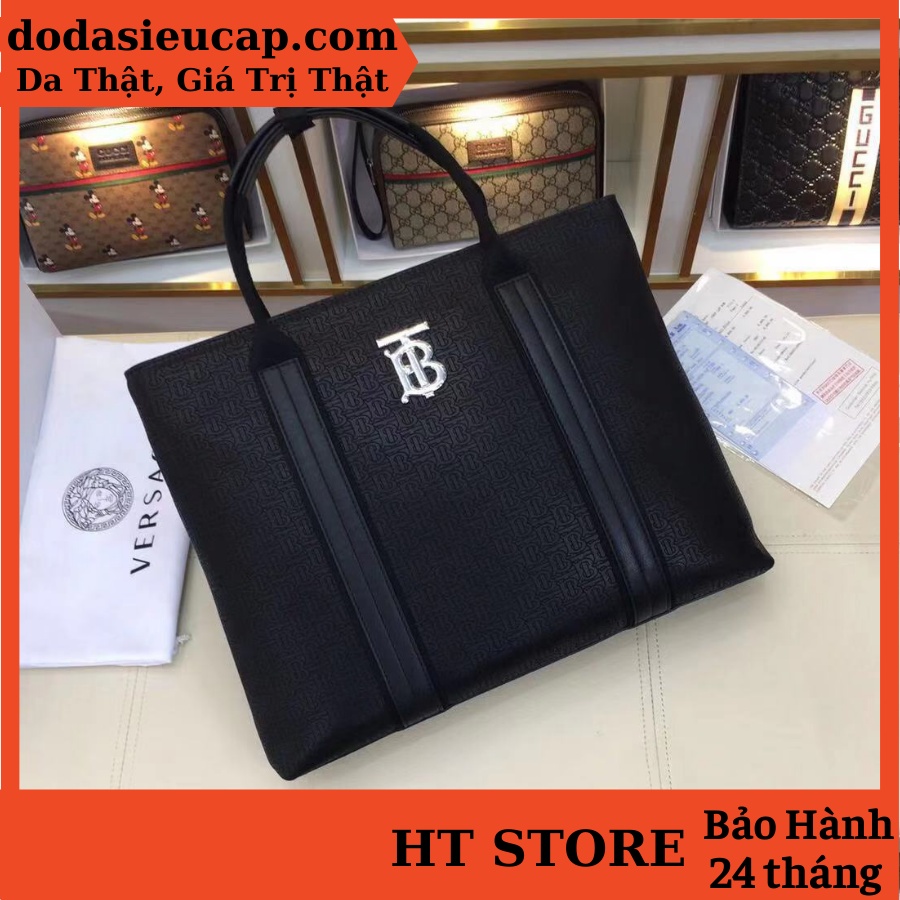 Túi Xách, Cặp Da Thời Trang Nam Cao Cấp Burberry CBR01 (Nhập khẩu)