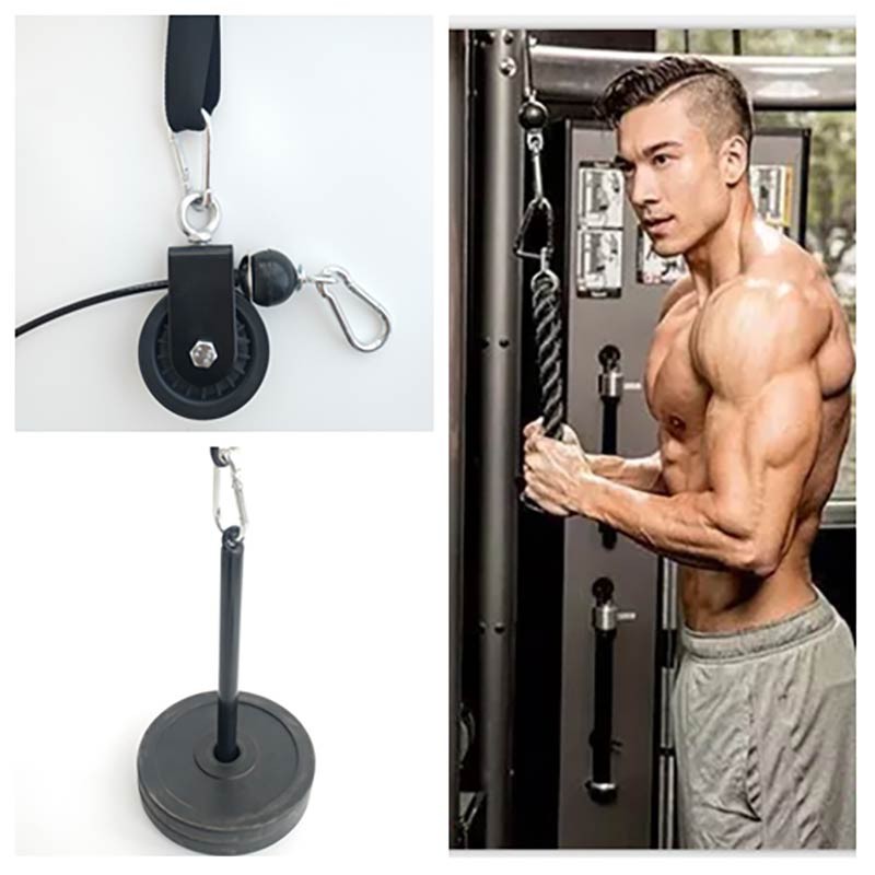 HZN03-Fitness Loading Pin Gym Pulley Cable System Attachment Dumbbell Rack Home Workout Strength Training Weight Lifting Loading Pin