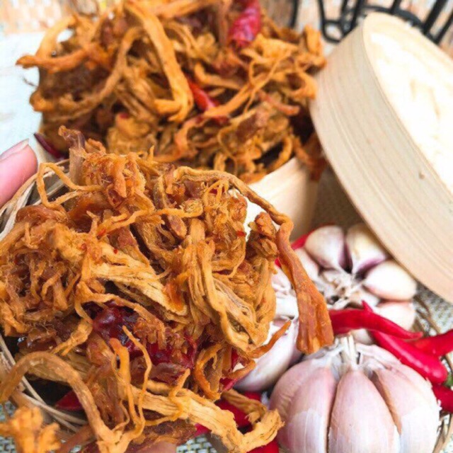 Khô heo cháy tỏi 300gr