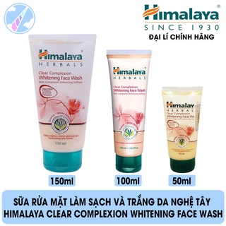 Sữa Rửa Mặt Làm Sạch và Trắng Da Nghệ Tây Himalaya Clear Complexion Whitening Face Wash
