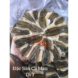 Khô cá chỉ vàng Cà Mau xếp bông mai, vị đậm đà