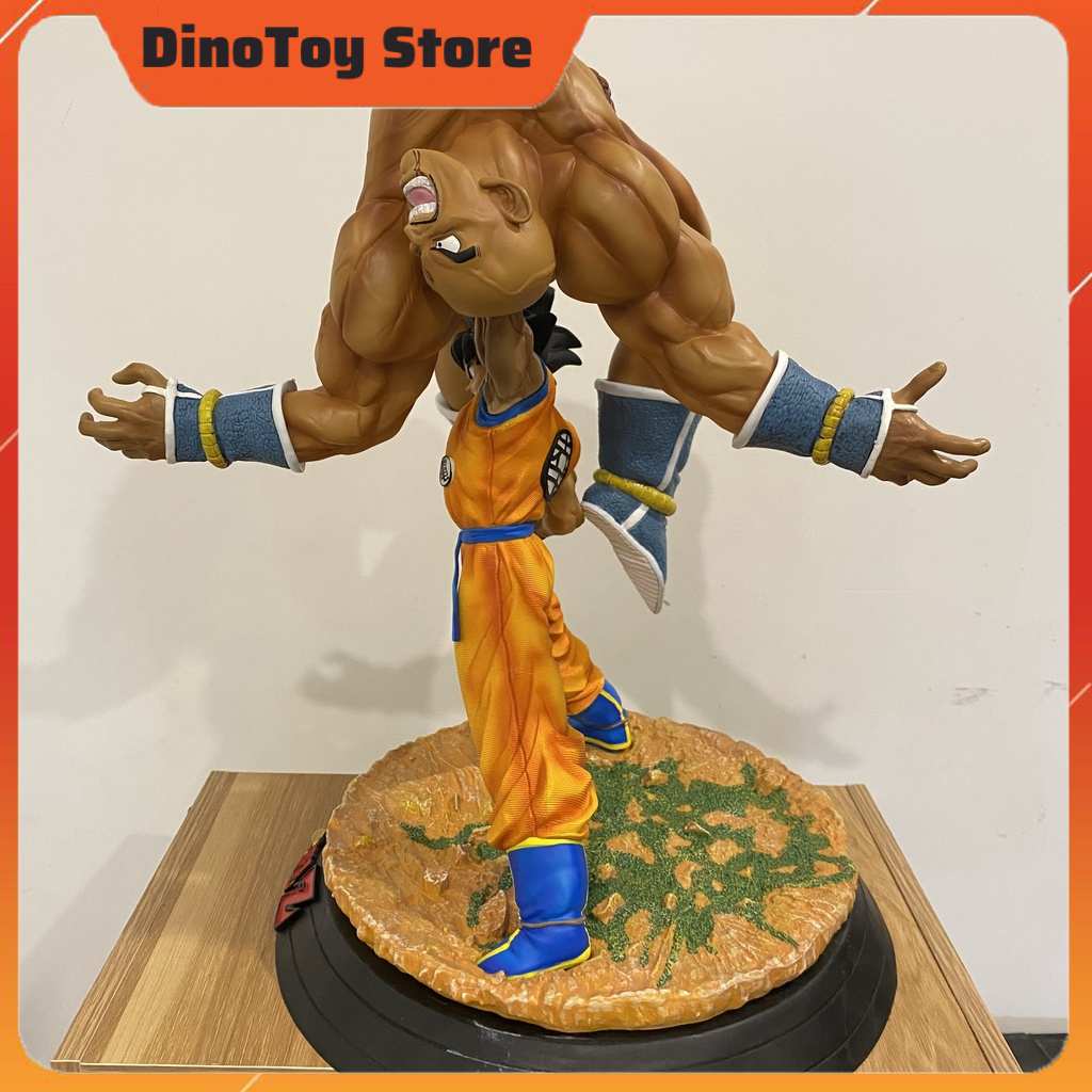 Mô hình SonGoku vs Nappa cực nét cao 43cm - dragonball