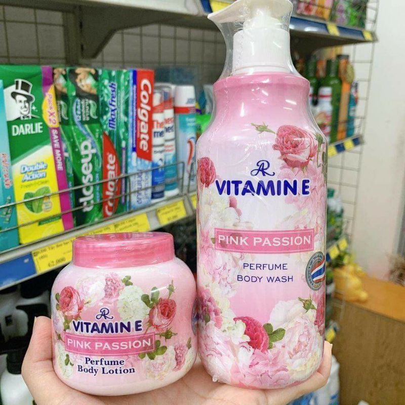 Bộ sữa tắm VITAMINE Thái Lan